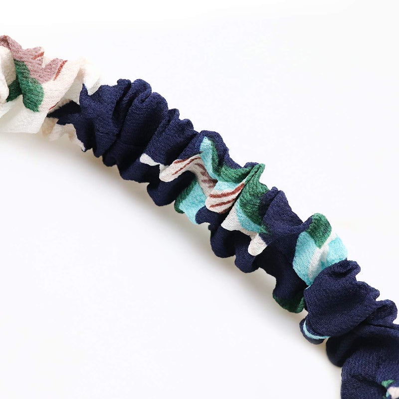 DRESHOW 10 Pack Boho Headbands for Women Vintage Cross Elastic Head Wrap Hair Accessories - Image 3
